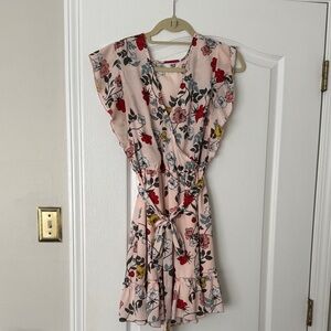 Jack by BB Dakota Floral Pink Dress